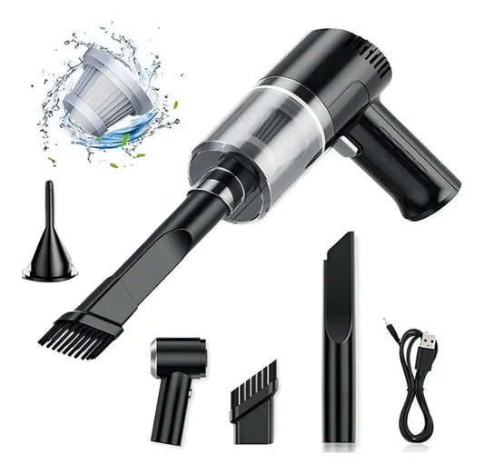 ASPIRATODO – Mini Aspiradora Sopladora portátil recargable