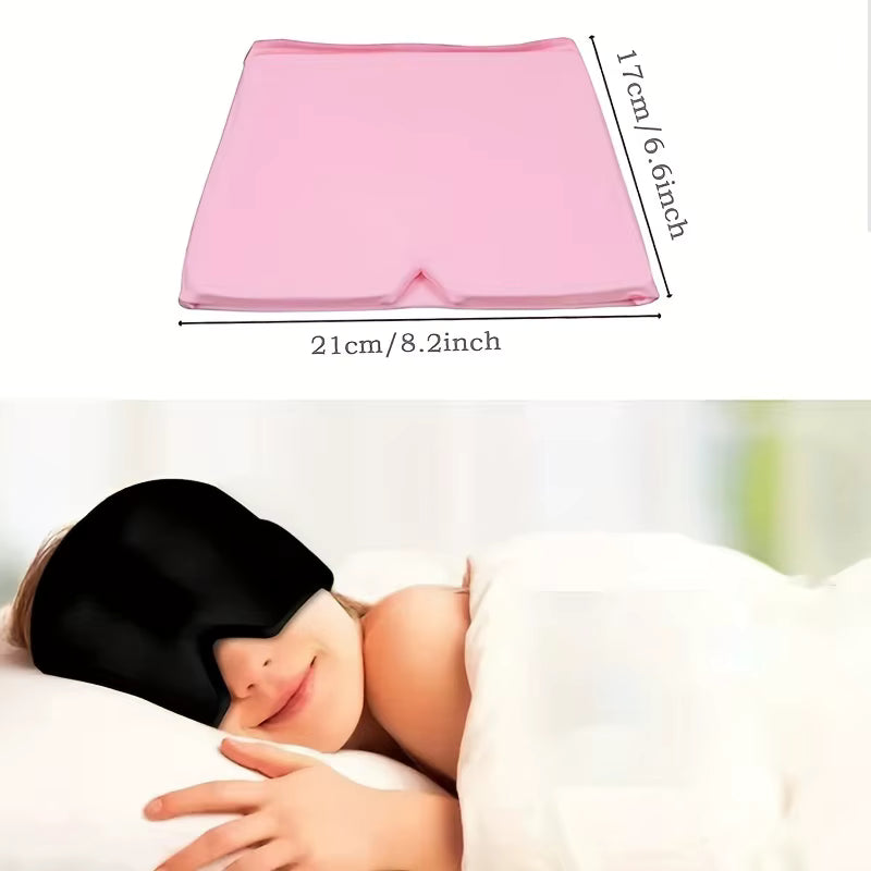 Gorro de Gel Terapéutico 180° – Alivio en frío y calor para migrañas, ojos hinchados, estrés y fatiga