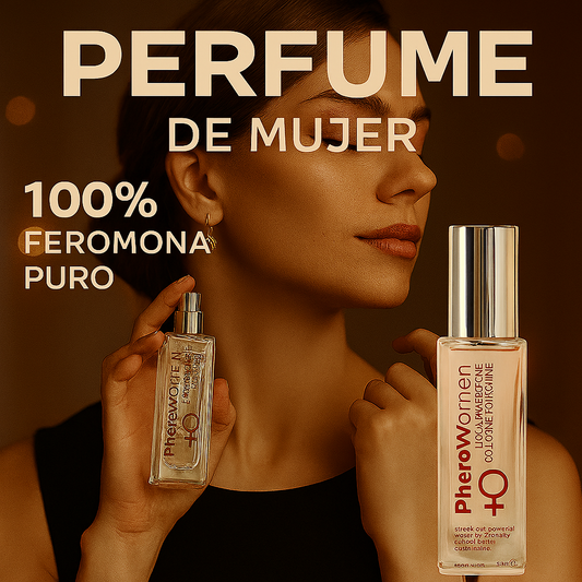 Perfume PHEROWOMEN Mujer | 100% Feromona puro, El secreto para atraer sin decir una palabra