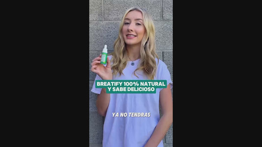 🦷 BREATIFY | Eliminador de Mal Aliento 25ml  ¡Respira confianza en cada palabra!